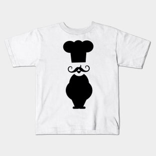Kitchen chef character design Kids T-Shirt